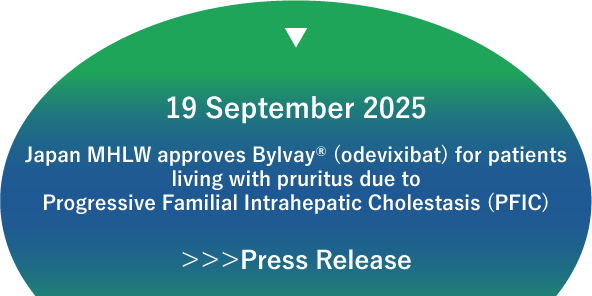 Japan MHLW approves Bylvay® (odevixibat) for patients living with pruritus due to Progressive Familial Intrahepatic Cholestasis (PFIC)